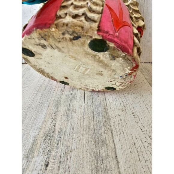 Kimro 1991 chalkware Lady vintage decor woman - Picture 8 of 11